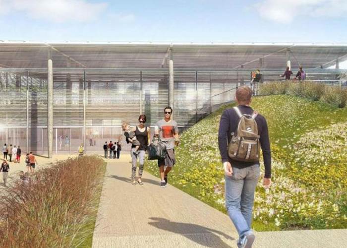 La gare Nimes Pont du Gard -  Manduel, 13 km de Nimes