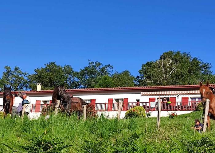 enclos cavaliers tourisme pays basque chevaux