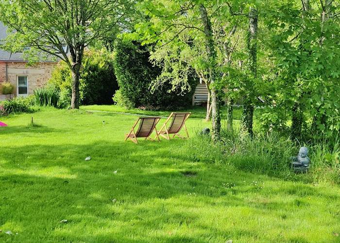 jardin maison d'hôtes morbihan bretagne séjour bien être cure ayurvédique