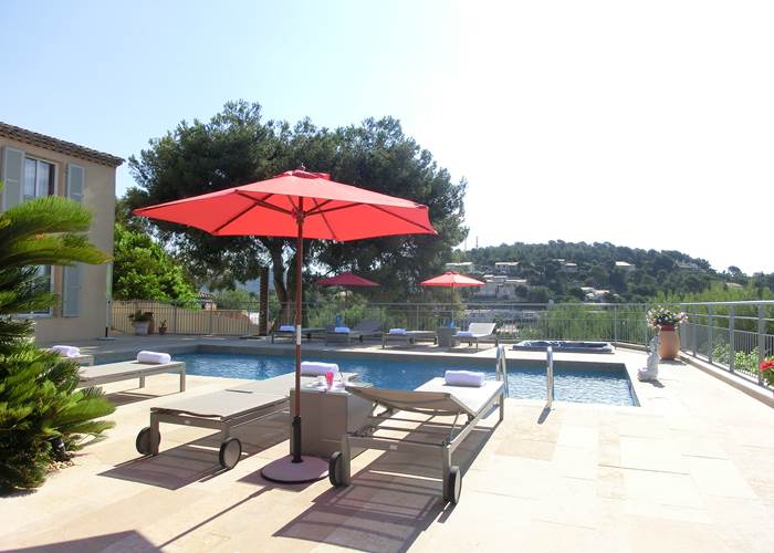 Piscine Villa Azur Golf