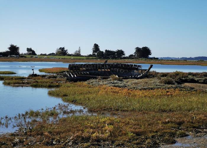 marais ile d'arz cimetière bateau morbihan bretagne maison d'hôtes bien être séjour repos ressourcement détente anti stress cure ayurvédique spa