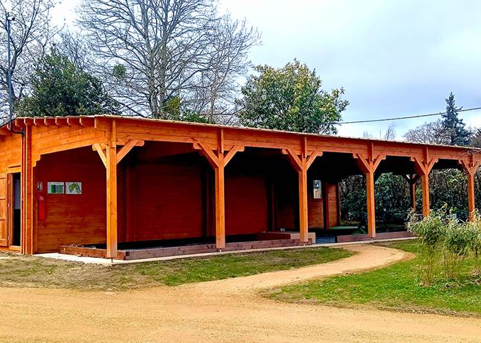 Le préau du village résidentiel-page