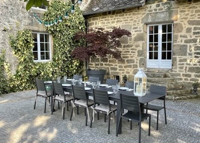 Domaine du Vidal - La table d'hotes en Terrase 2