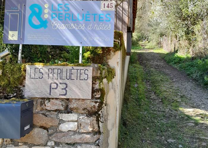 L'arrivée sur le parking.