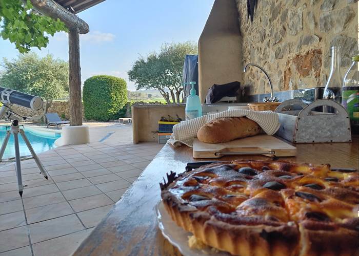 Du local et du maison pour les petits déjeuners de nos hôtes de chambre d'hôtes