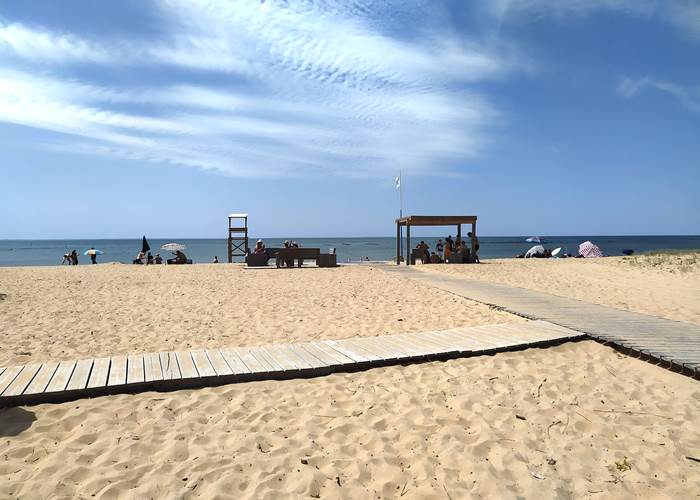 La plage des Chardons