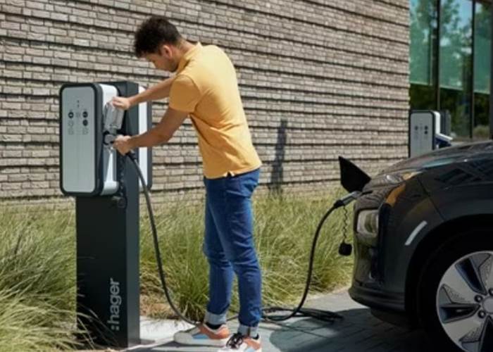 Borne de Recharge Hager
