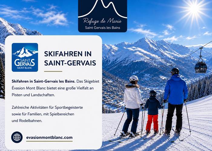 Skifahren in St Gervais