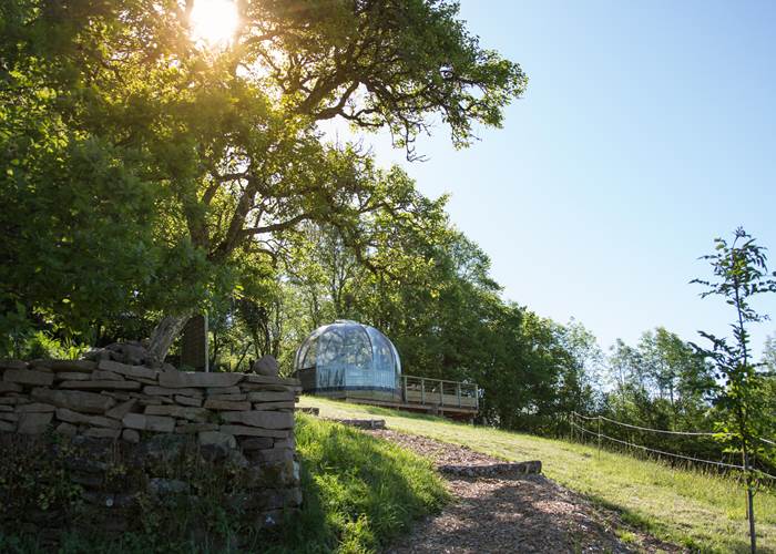 Habitat insolite, vue sur les etoiles et Turenne