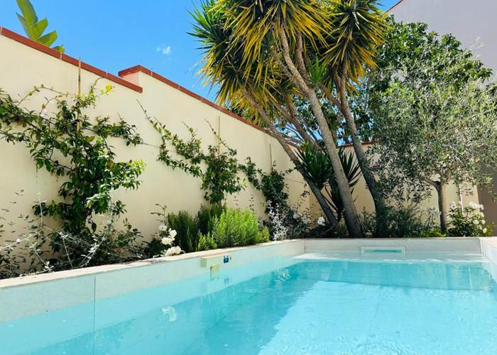 Suite Castell Maison Balas à Canet-en-Roussillon avec piscine privée, jardin et confort de luxe