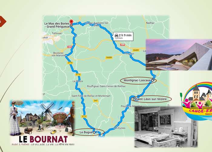 Lascaux Saint Léon sur Vézère Le Bugue en Dordogne