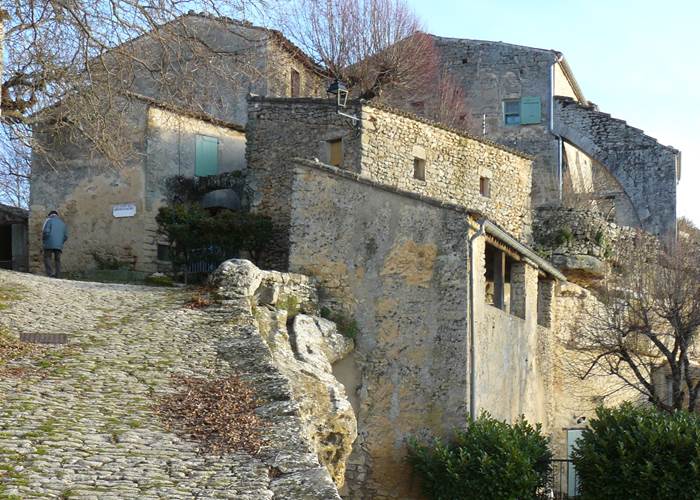 Village de Sivergues en Provence
