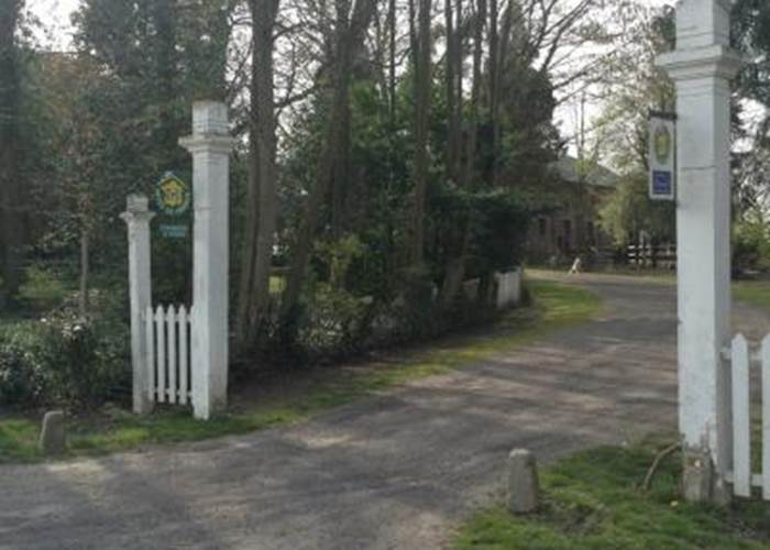 Entrée maison d'hôtes