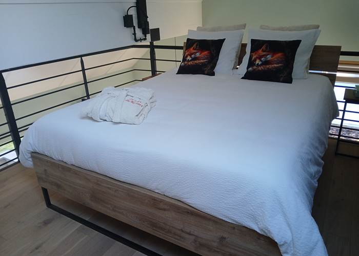 chambre principale loft du renard