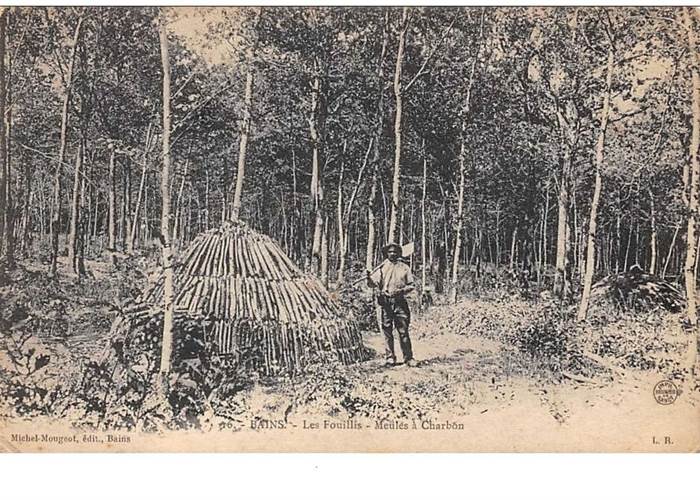 Fabrication d'une meule pour le charbon de bois