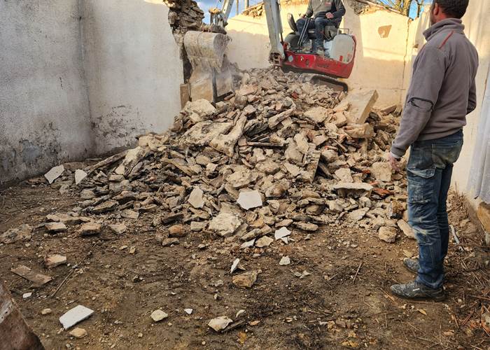 PENDANT LES TRAVAUX