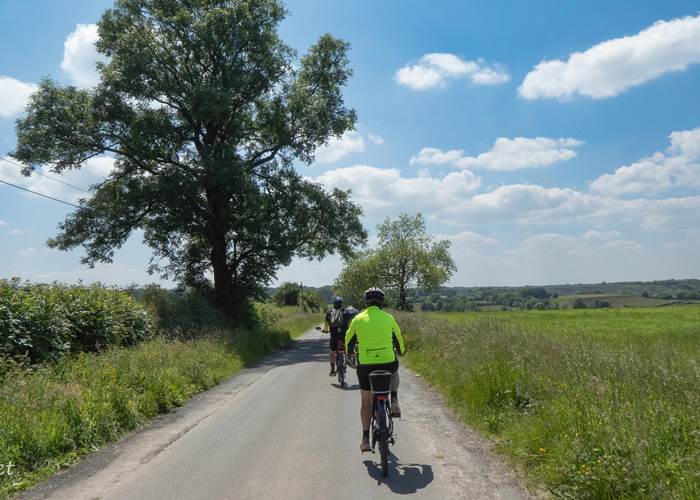 Balade vélo dans la région de Chimay