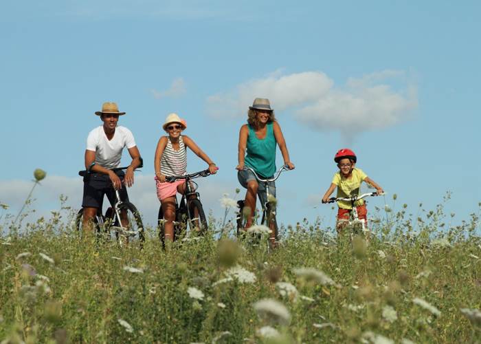 Ballade en vélo dans les Monédières