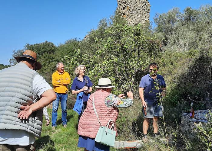 Première activité avec les vignerons Mailhacois 🍇 🍇 🍇