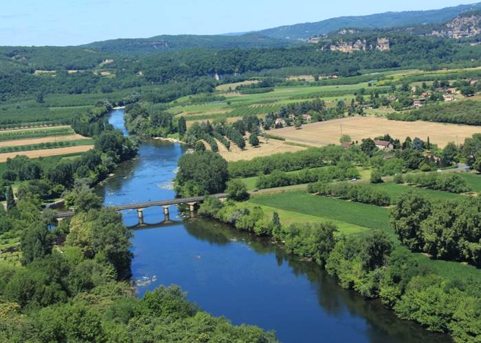 La Dordogne Vue depuis Domme