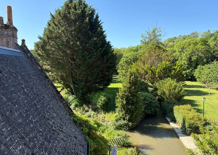 Vue jardin Vouvray