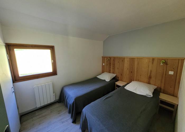 Chambre 2 du gîte 6 places