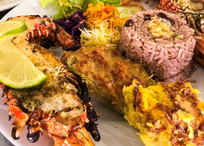 Langouste grillée Desirade