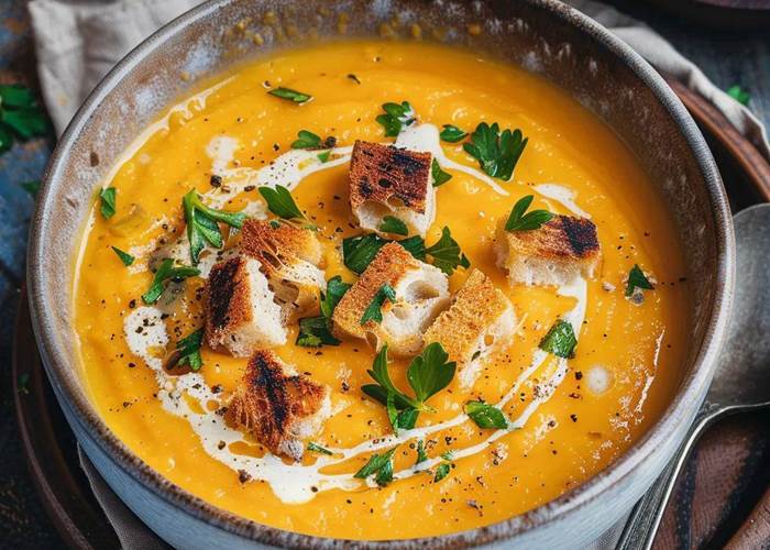 Le velouté de butternut