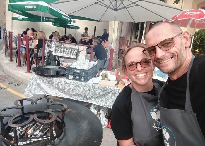 Braséro "Le Coq du Nord-Mailhac"