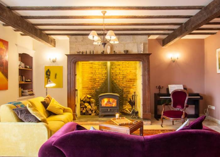 le salon de l'Arbre Bleu