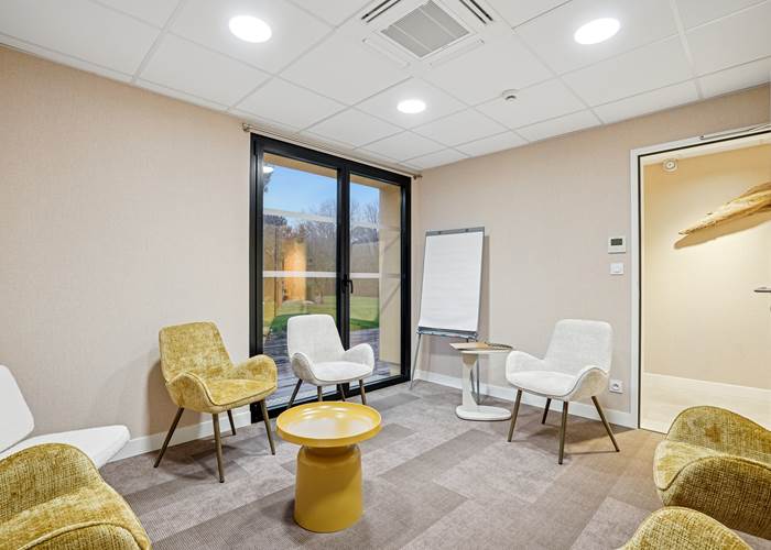 Espace de détente et d'échanges pour séminaire – Hôtel à Arradon