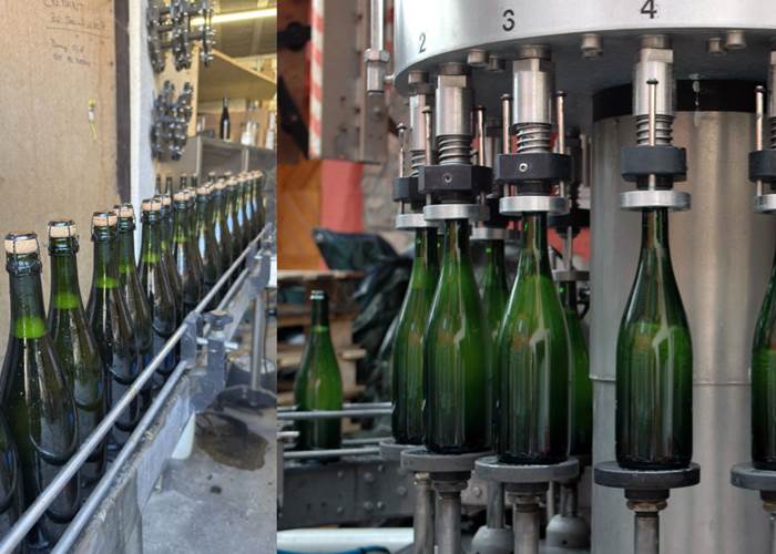Tirage du crémant d'Alsace