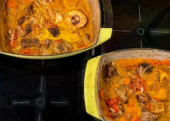 Sauté de boeuf aux olives vertes façon Chez Pepito