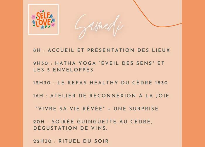programme jour 1
