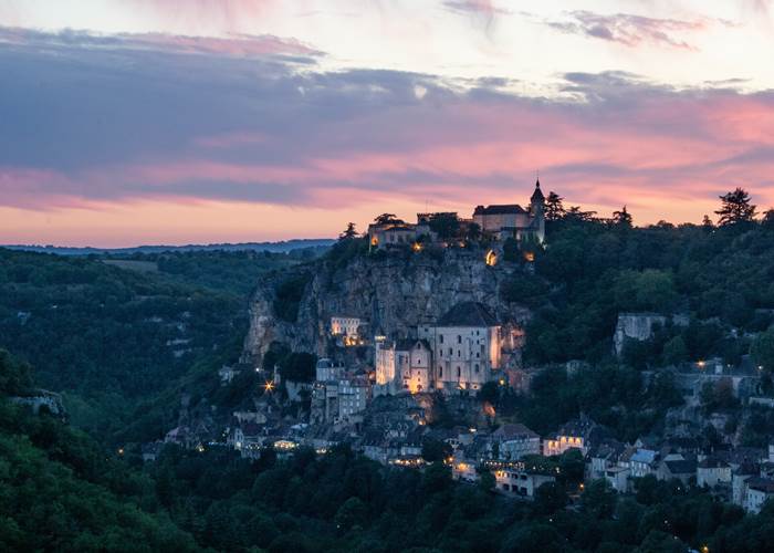 Rocamadour en crepescule