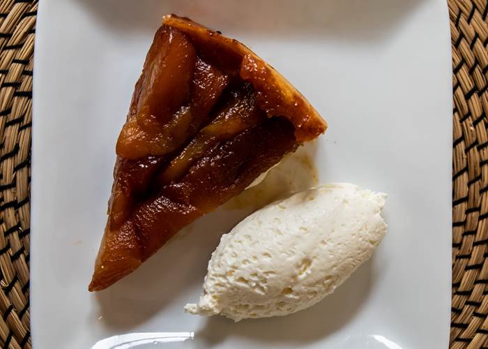 Tarte Tatin, Crème Fouettée au Mascarpone