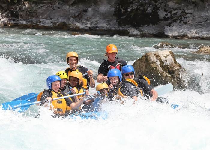 De Bleu à Blanc Rafting
