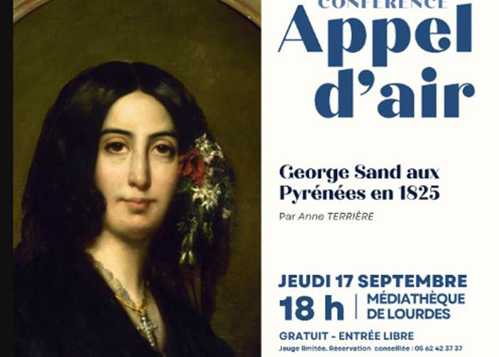 Conférence Appel d'Air I George Sand aux Pyrénées en 1825