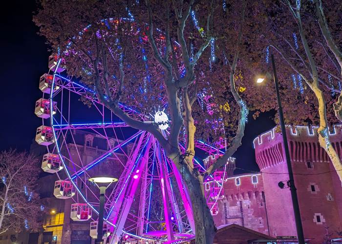 La grande roue de Noël