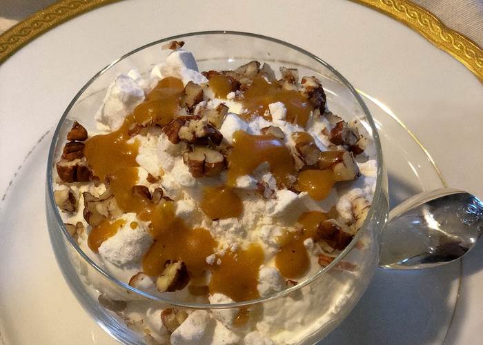 De la douceur et de l'onctuosité pour ce dessert : le craquissimo