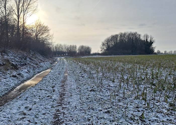Sur le sentier du Grand pont