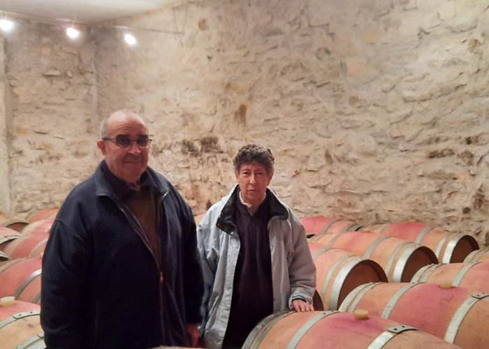 Pierre et Eliane du Domaine Pierre Fil