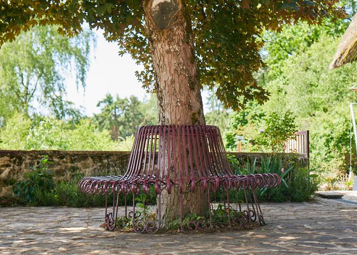 les bois de saint Auvent le banc-page
