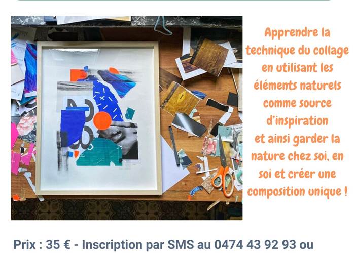 Art végétal et collage