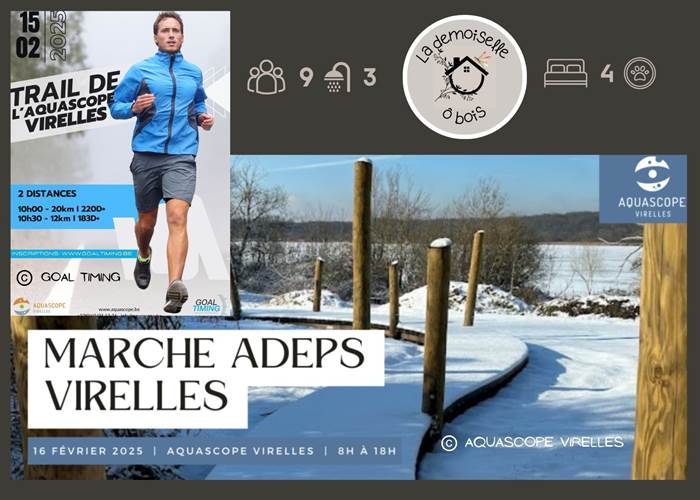trail et marche de Virelles