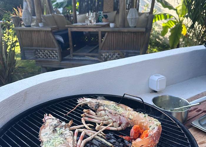 Langouste au BBQ