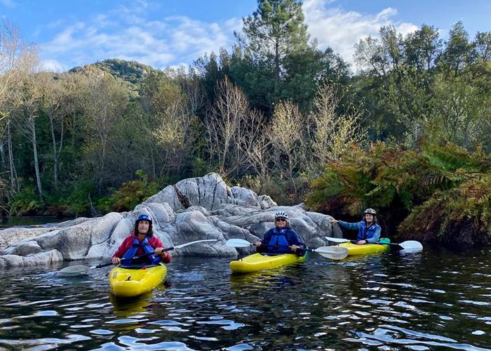 Abbartello kayak de rivière sur le Rizzanese en Corse