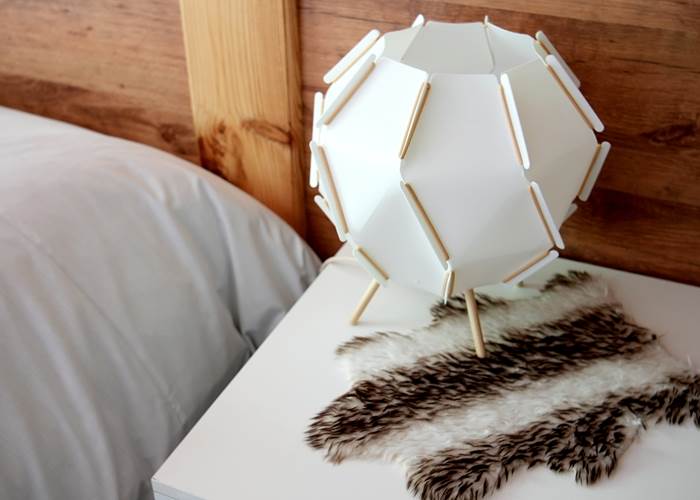 Chambre spacieuse – esprit chalet