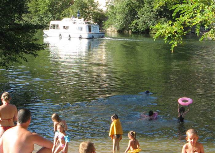 baignade en rivière