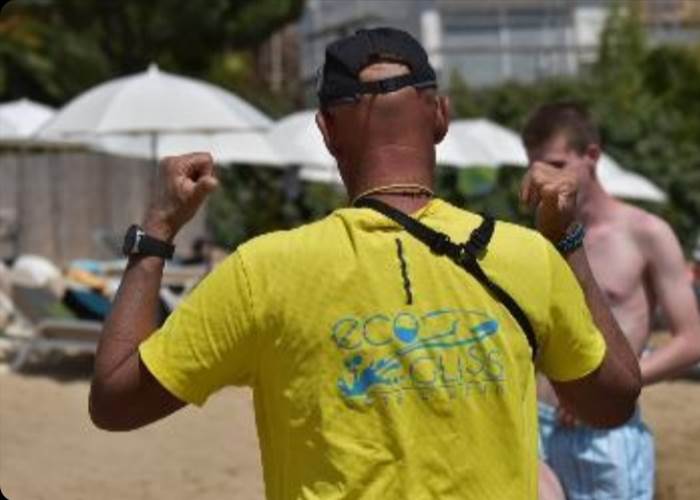 ECO GLISS SUR LE SABLE BRIEFING SECURITE SEABOB